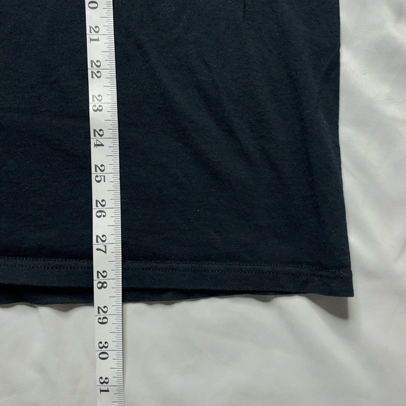 Vintage Y2k Fruit Of The Loom Black Pocket T Shirt Mens XXL Blank Basic Box Tee - Picture 13 of 13